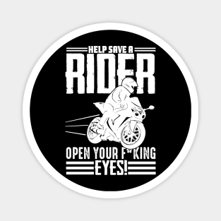 Save a rider Magnet